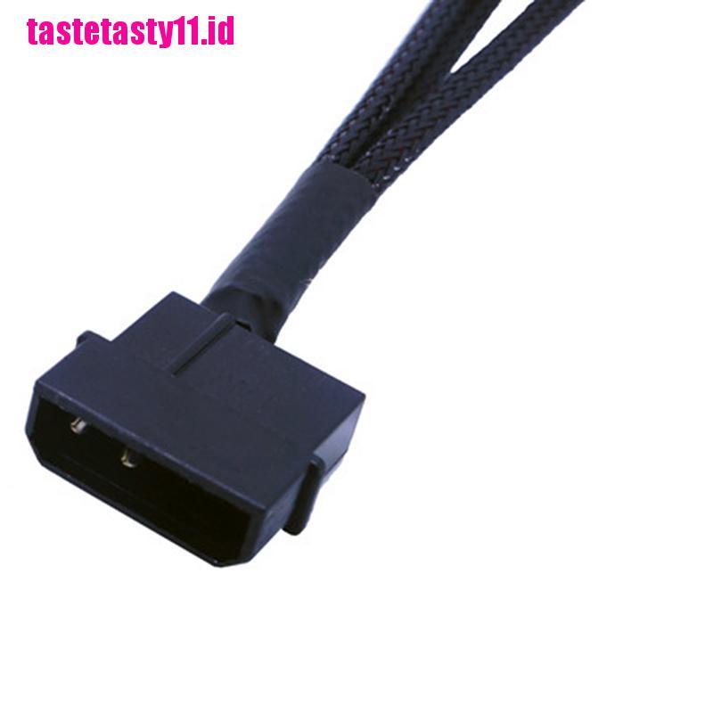 Adapter Splitter Power Fan 3 Pin / 4Pin Bahan Tembaga Untuk Komputer