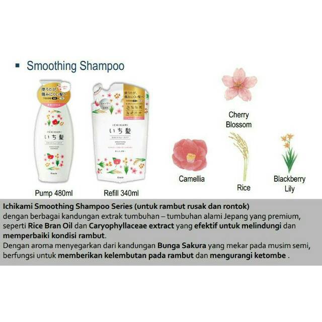 Ichikami Shampo - Refill 340ml
