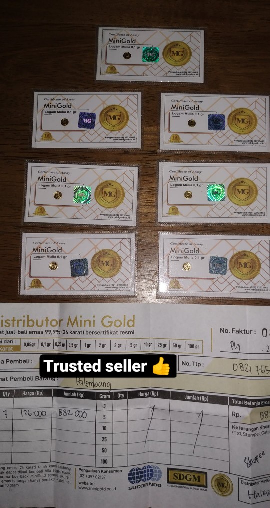 Mini Gold 0.1gr