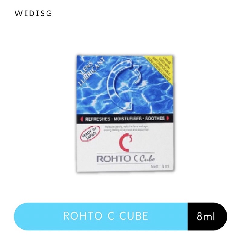 Cairan Tetes Mata ROHTO C CUBE 8ml