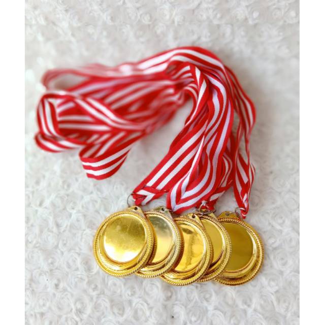 Mendali Plastik Medali Plastik Medali Murah Medali Bulat Medali Tali Warna Warni