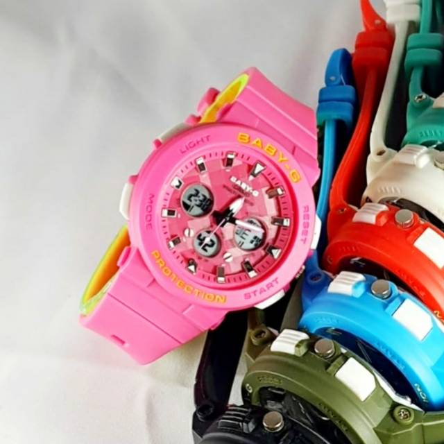 Viral!!! Jam Tangan Baby G Wanita Jam Tangan Water Resist Pilihan Warna