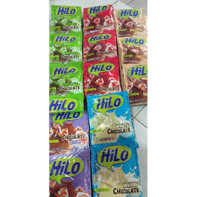 

Hilo susu renceng isi 10 sachet varian rasa