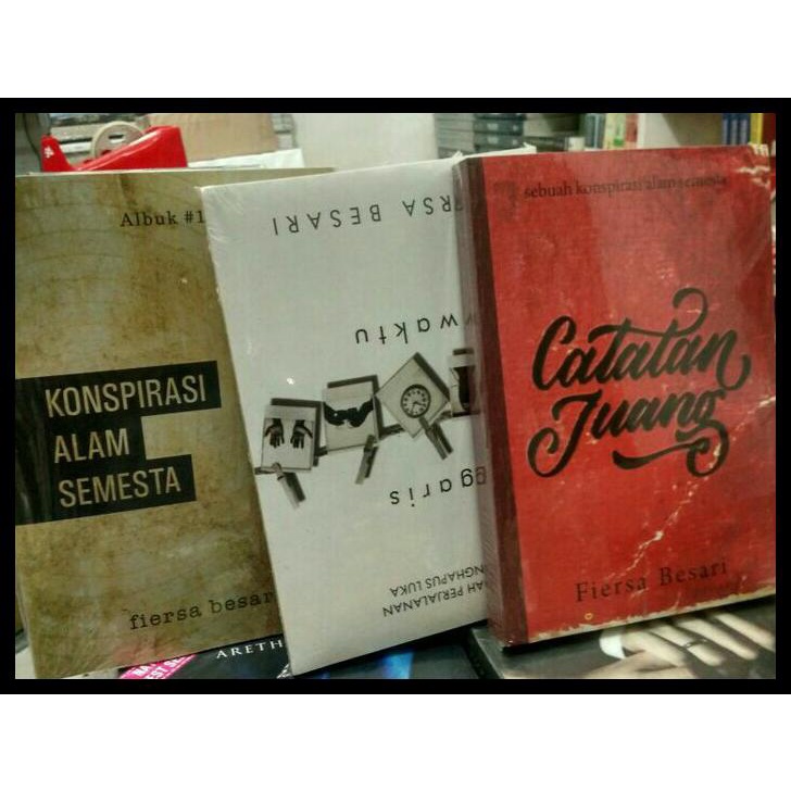 

TERBARUU!! PAKET 3 NOVEL FIERSA BESARI GARIS WAKTU CATATAN JUANG KONPIRASI ALAM PROMO