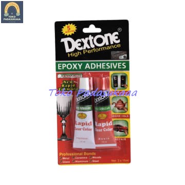 

ORI Dextone Lem Epoxy 5 Menit 2x15 Ml