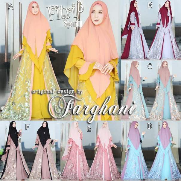 Gamis FITRI SYARI Original by FARGHANI