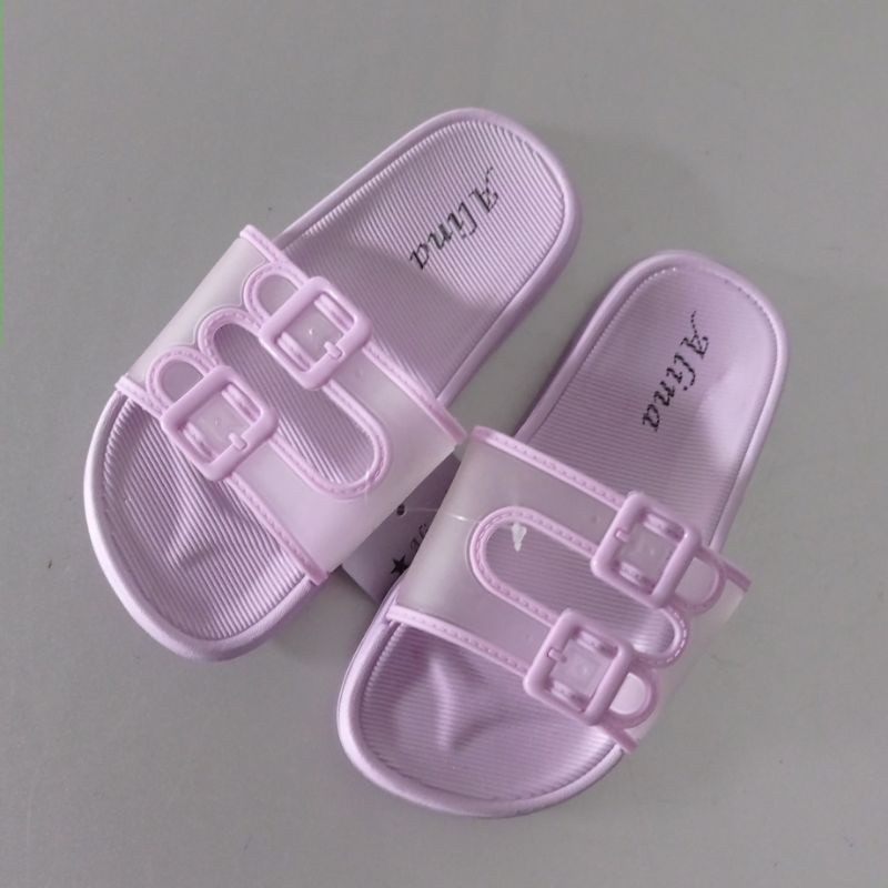 Sandal Jelly Anak Slop Import Perempuan V 202