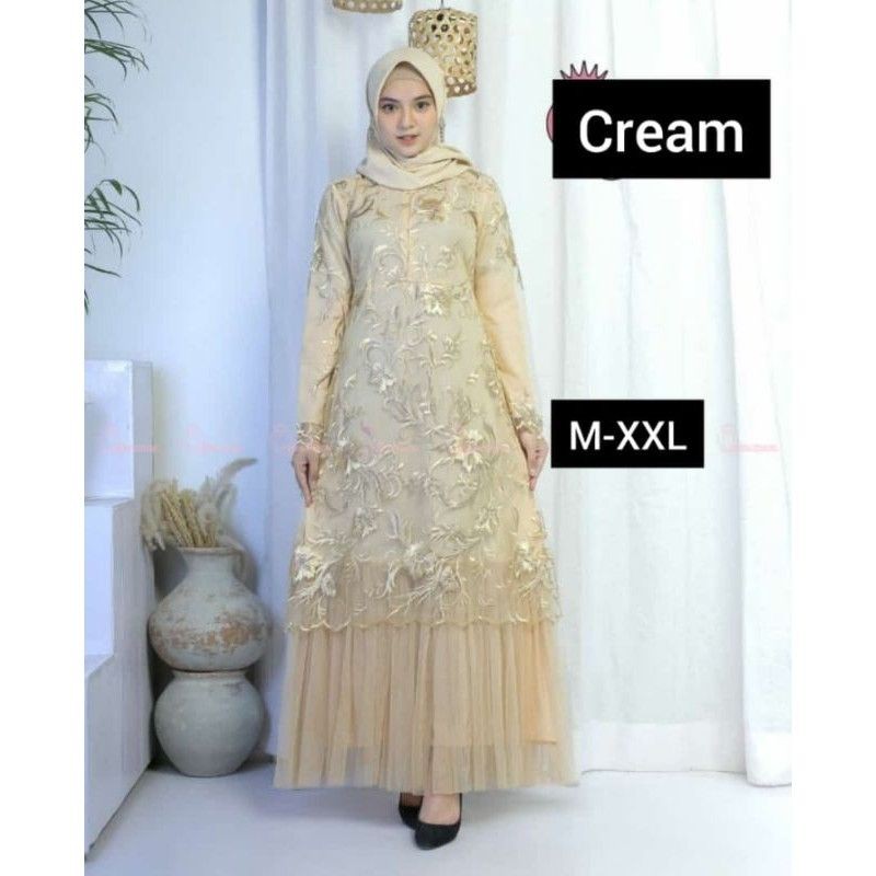 {REALPICT}GAMIS TUTU PESTA/GAMIS KONDANGAN/GAMIS NYA KITA SEMUA