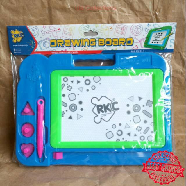 

Edukatif Toys Anak | Drawing Board Papan Tulis Magnetik Gambar