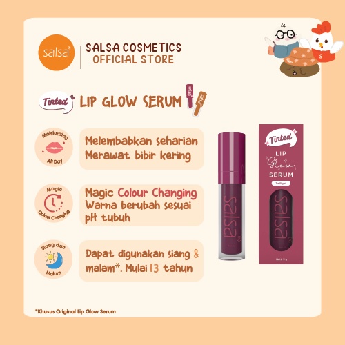 TINTED SALSA LIP GLOW SERUM 3G