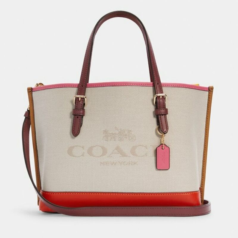 Coach Mollie Tote 25 In Colorblock