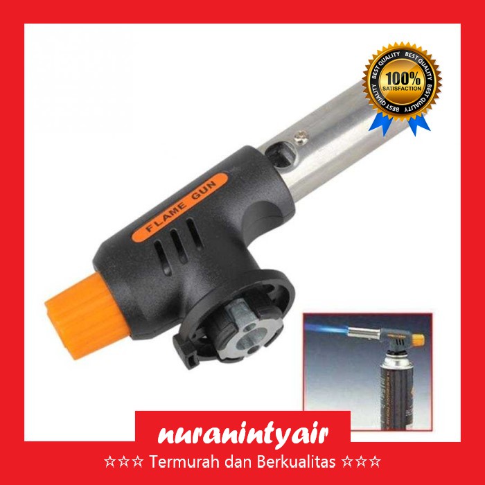 Portable Kepala Gas Torch - Pemantik Api Korek BBQ Blow Torch Flame Gun