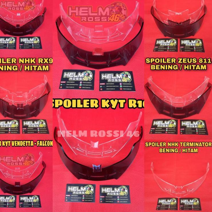 ❂Harga Promo SPOILER KYT R10 RC7 K2 RIDER VENDETTA FALCON DJ MARU NHK R6 R1 GP 1000 RX9 RX 9 TERMINA