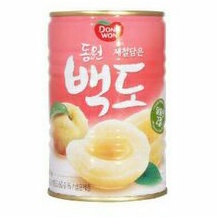 

Dongwon white peach 400 gram