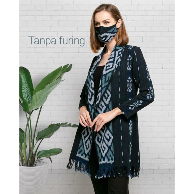 kardigan tenun etnik baju tenun jepara/ cardigan Ktb35