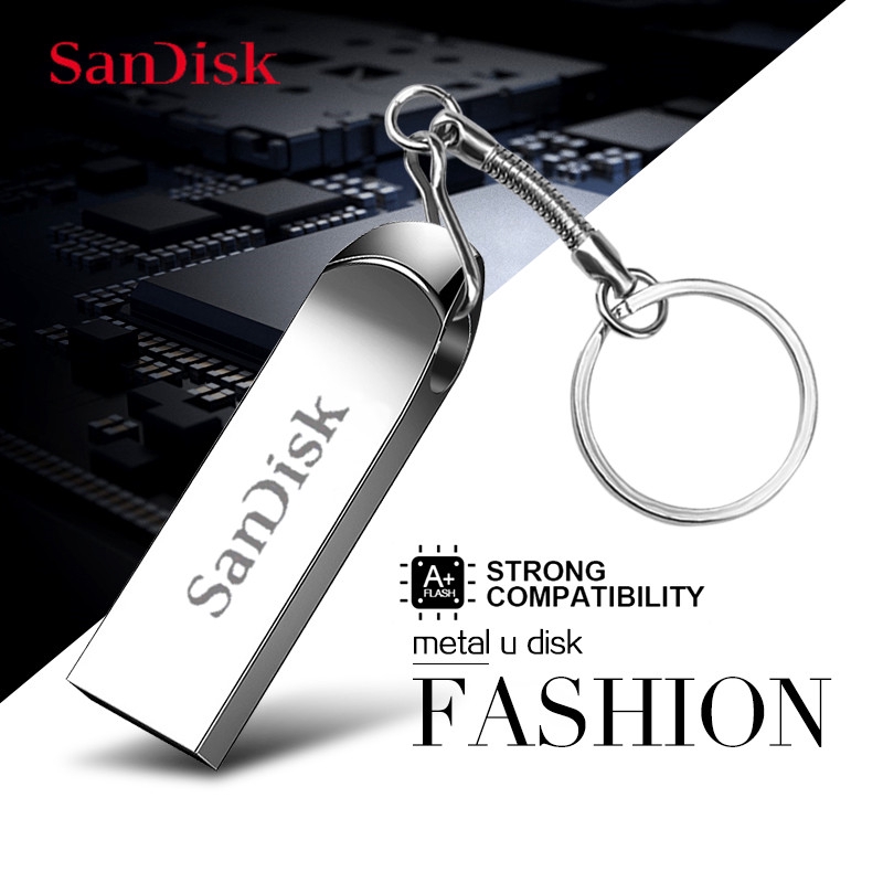 Sandisk USB 3.0 Flash Drive 64GB 32GB Pen Drive  High Speed Waterproof  USB Dtick On Key
