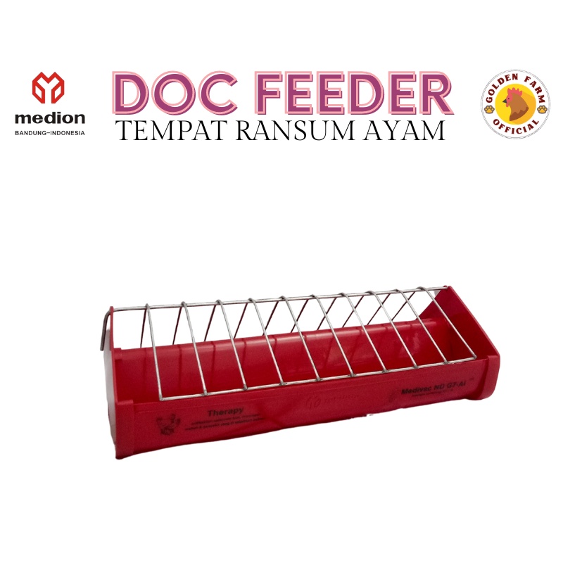 DOC FEEDER Tempat Pakan Ransum Ayam