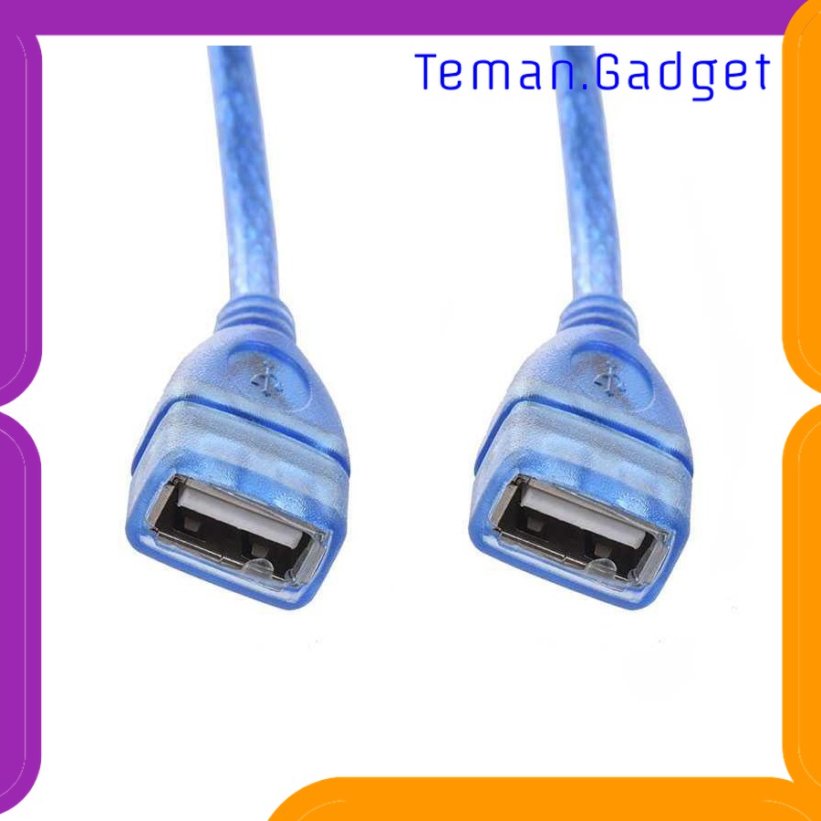 TG-AI031 SAMZHE KABEL USB EXTENSION FEMALE TO FEMALE ADAPTER 30CM - A13