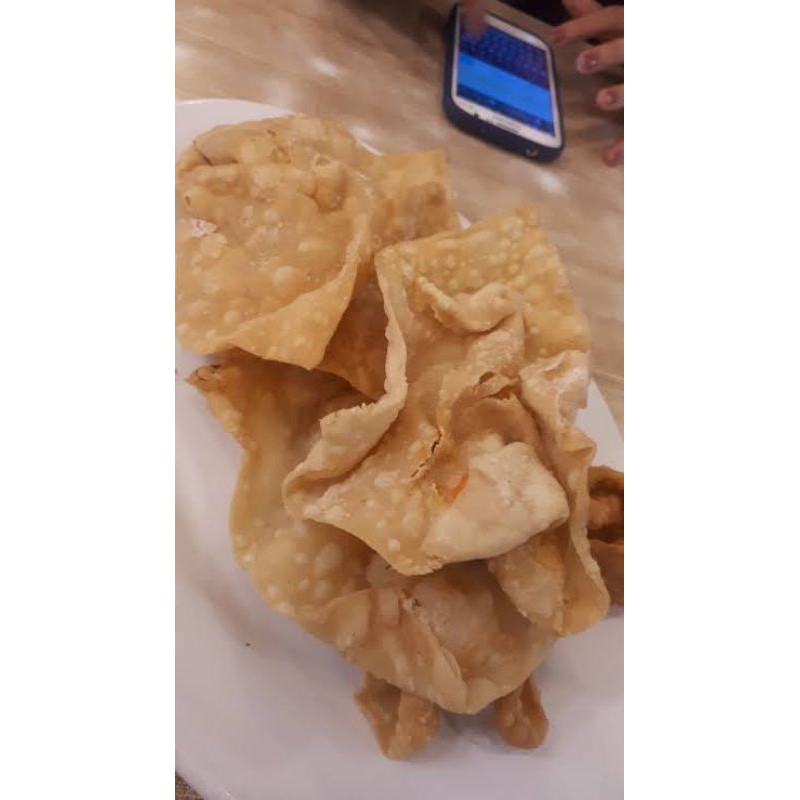 

PANGSIT GORENG 100 GRAM SNACK KILOAN MURAH CAMILAN CEMILAN MAKANAN RINGAN RASA GURIH HALAL ENAK
