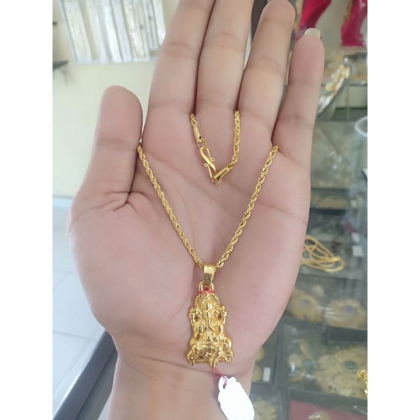 kalung titanium liontin ganesha( kait s)