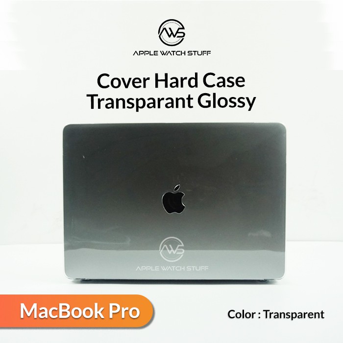 Cover Hard Case Transparant Glossy for New Macbook Pro 2019 2020