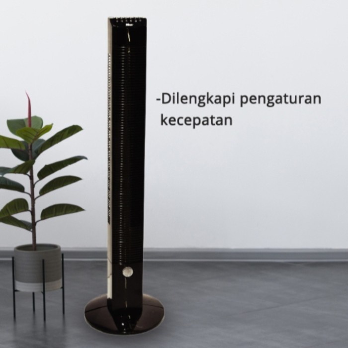 krisbow kipas angin standing_kipas lantai black_pedestal fan 60 watt