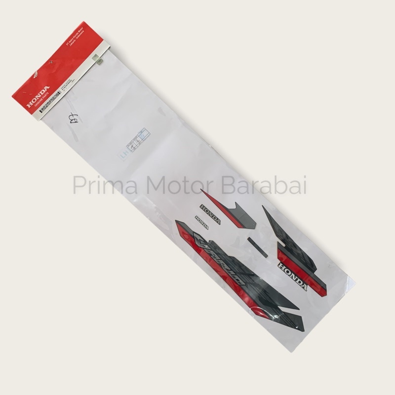 Stripe Set Hitam Merah Kanan/Kiri - Vario 125 eSP - 871X0K60B40ZAL/871X0K60B40ZAR