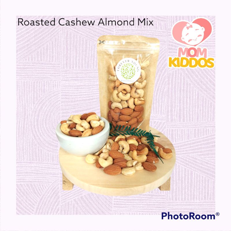 

ROASTED MEDE METE + ROASTED ALMOND MIXED PREMIUM QUALITY / MEDE PANGGANG MIXED ALMOND PANGGANG KUALITAS PREMIUM / MATANG OVEN KACANG MEDE MIX KACANG ALMOND KUALITAS PREMIUM