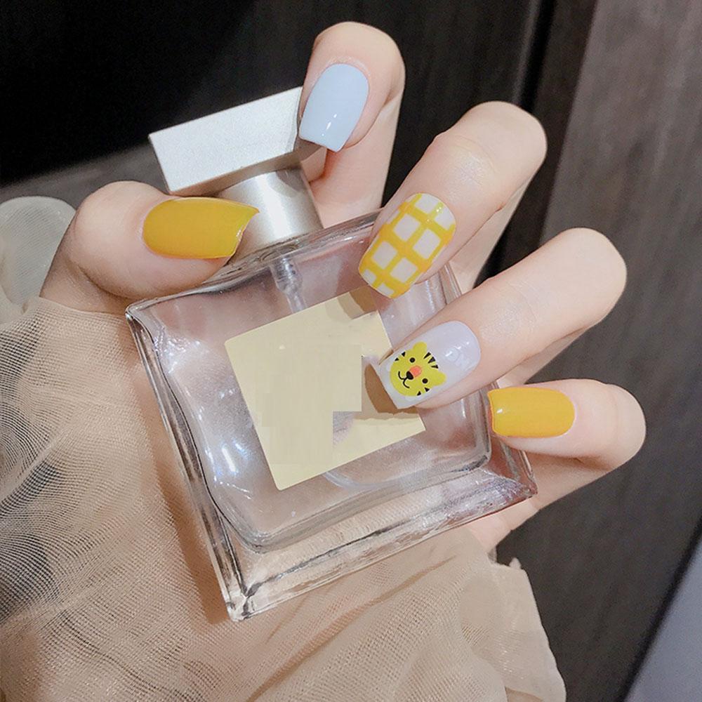 Mxbeauty Stiker Kuku 3D Tahan Air Untuk Nail Art DIY