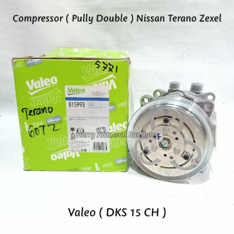 Compressor Nissan Terrano Zexel ( Pully Double ) Valeo Original