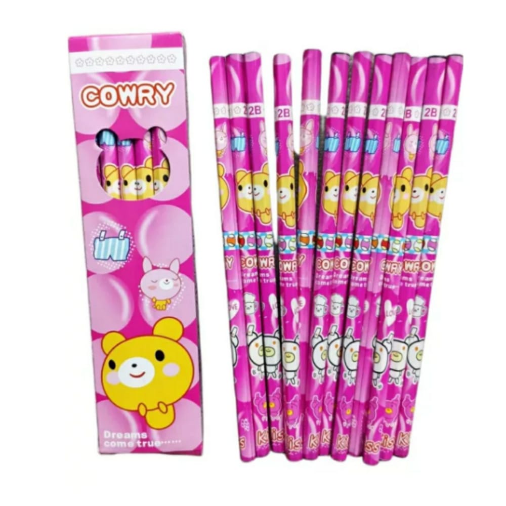 

Pensil 2B Karakter cowry ecer