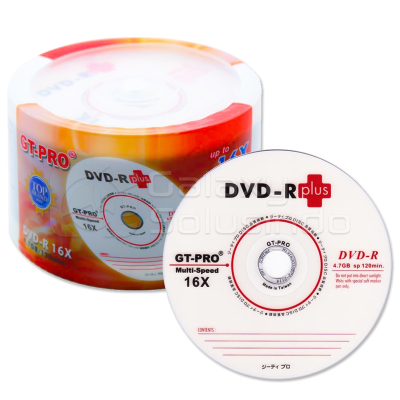 GT-PRO DVD-R Plus 16X 4.7GB
