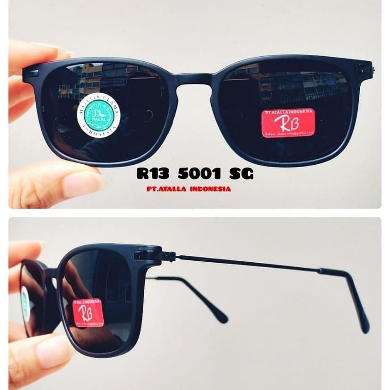 KACAMATA PRIA WANITA R13 5001 SG LENSA AKSESORIS FASHION ANTI SILAU GAYA KOREA KEKINIAN