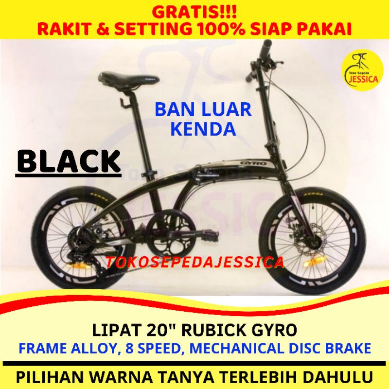 Sepeda Lipat 20 Genio Rubick Gyro Murah