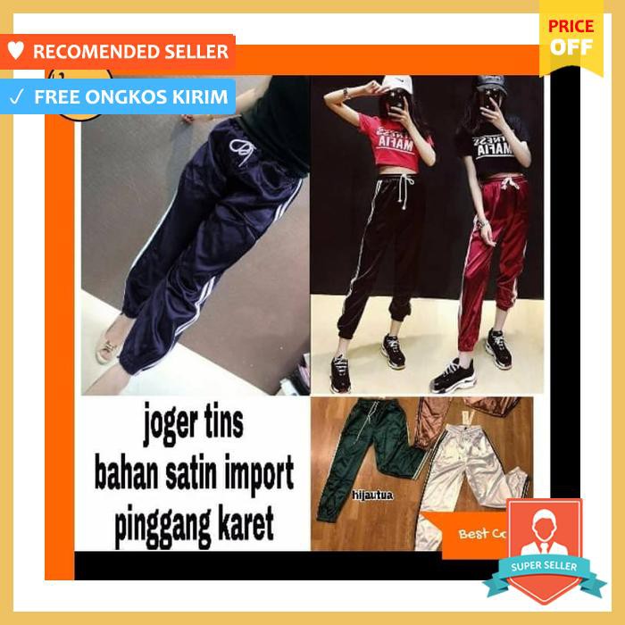 Celana Jogger Wanita 147 Jogger Pants 147 Putih