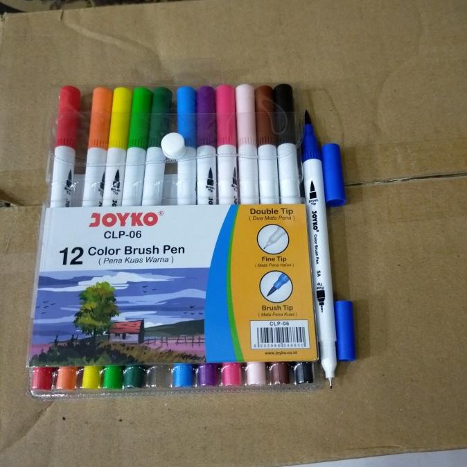 

[[COD]] color brush pen joyko 12 warna LIMITED EDITION Kode 255