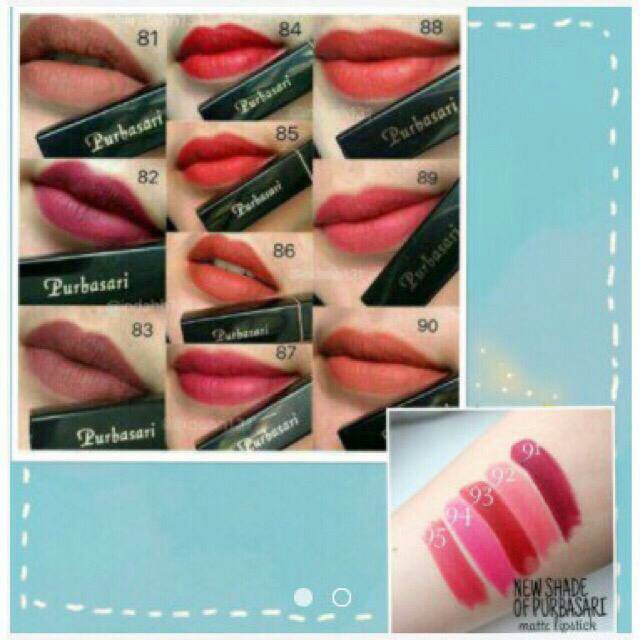 Purbasari lipstik matte