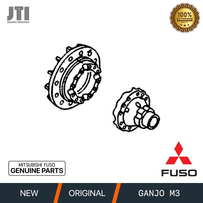DIFFERENTIAL CASE RUMAH SATELIT MITSUBISHI FUSO GANJO M3