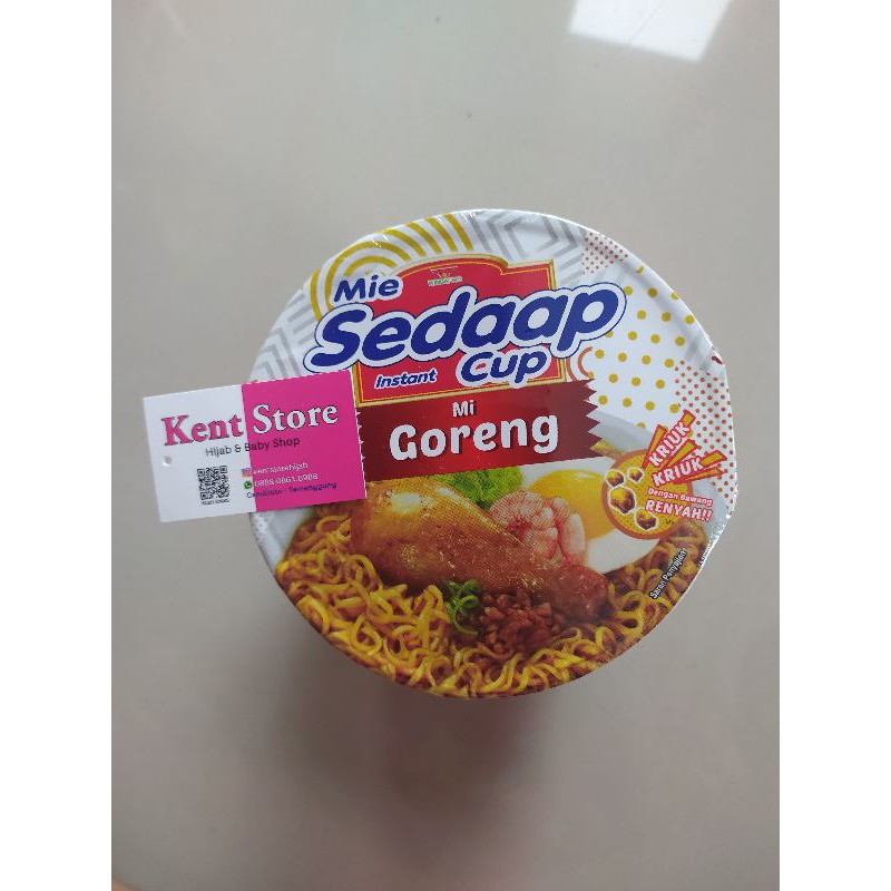 

SEDAAP CUP MIE GORENG SEDAP CUP