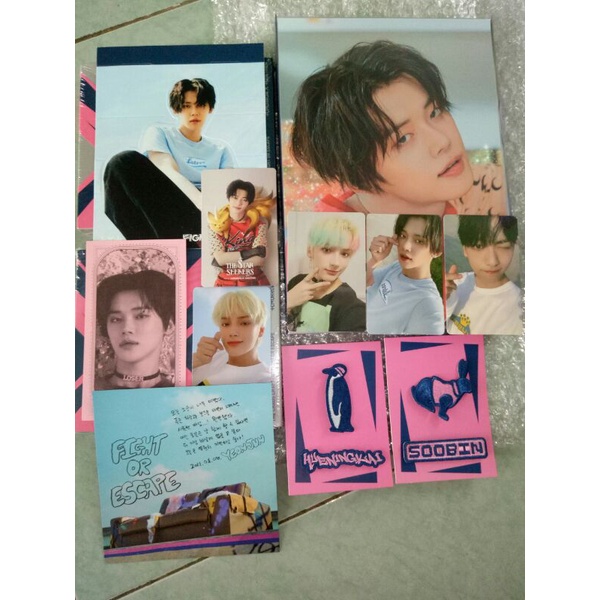(WTT BEOMGYU/WTS) TXT YEONJUN SOOBIN HUENINGKAI REPACKAGED ALBUM THE CHAOS CHAPTER FIGHT OR ESCAPE JEWEL CASE TOGETHER VER POB WEVERSE, HARLEY PC, POSTCARD, AR CARD, CUT OUT BOARD OFFICIAL