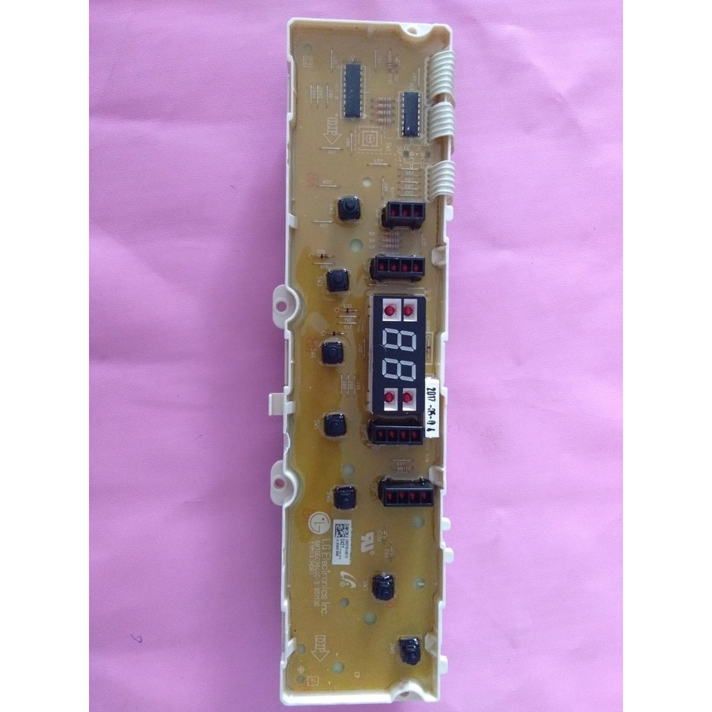 MODUL PCB MESIN CUCI LG 7 TOMBOL PART CODE 6871EC1033U  MODEL WF-L801TC / WF-L800TC / WF-L880NTC