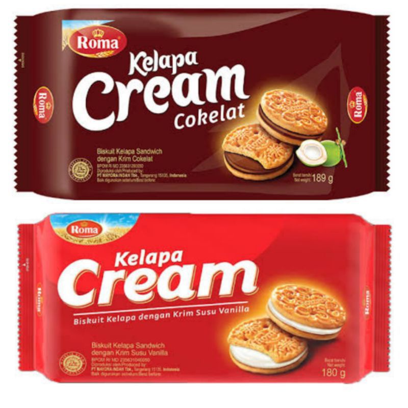 

Roma Kelapa Cream 180 gr