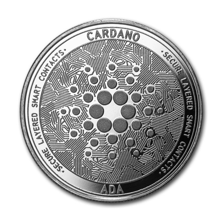Ada Cardano Crypto Coin Cryptocurrency Collectible Coin Silver Iota Coin Bitcoin Art Collection Phy0 Shopee Indonesia