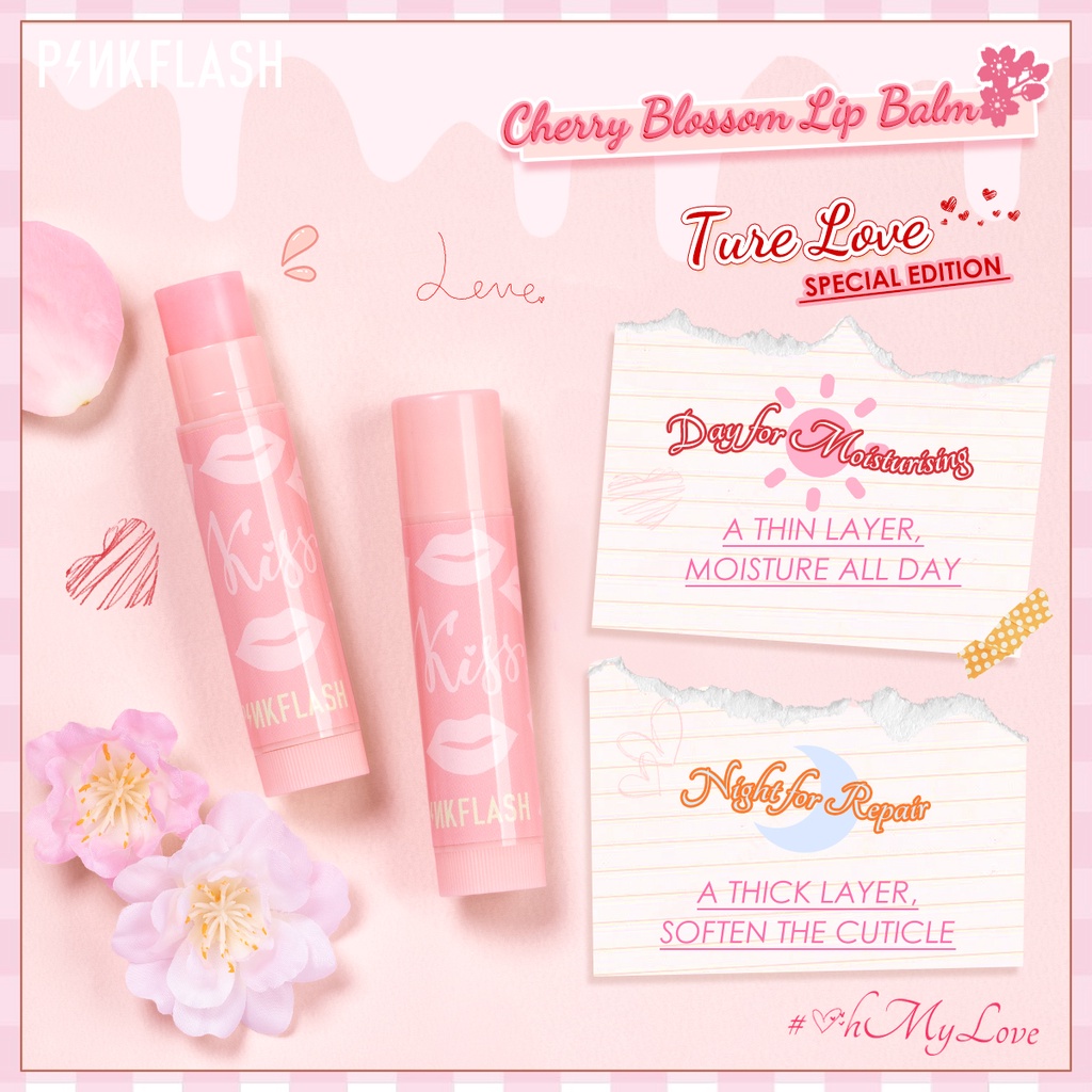 PINKFLASH FRESHY LIP BALM LASTING MOIST LASTING MOISTURIZING HYDRATION - PINKFLASH PELEMBAB BIBIR BPOM