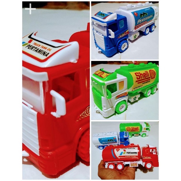 ST2019 Mainan Truk Tangki Scania Kemasan kantong 2019