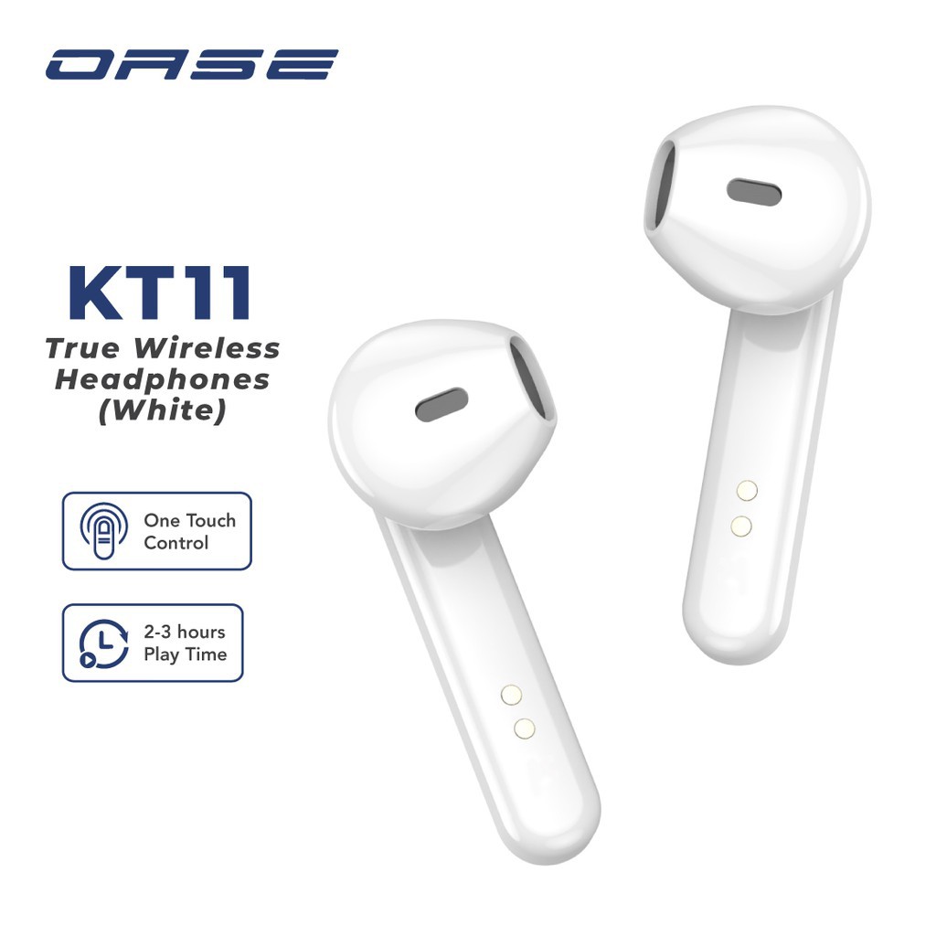 OASE Bluetooth Earphone TWS KT11,Murah Bisa COD