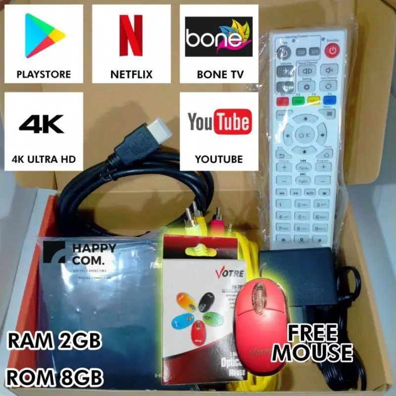 ANDROID TV BOX /SMART TV BOX / STB Android HG680-P UNLOCK/ROOT