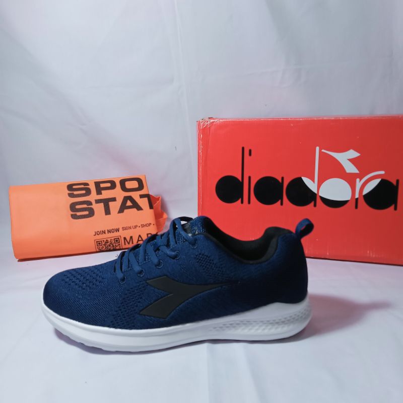 Diadora atri navy sepatu pria original