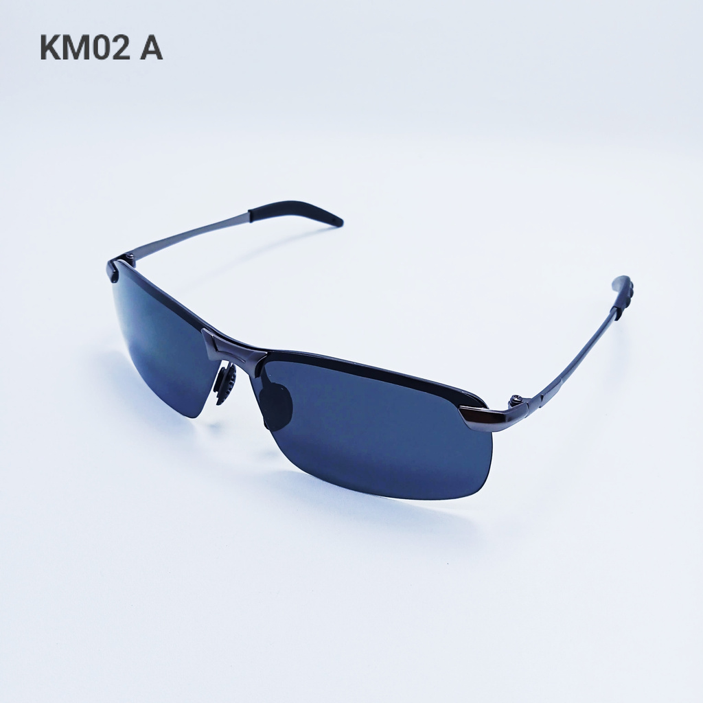 [WS] Kacamata Pria dan Wanita Casual Lensa Bening, Fotosensit Polarized,KM01,KM02,KM03