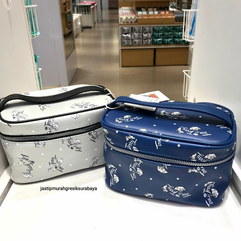 TOM JERRY COSMETIC BAG MINISO TEMPAT KOSMETIK MINISO TAS KOSMETIK TAS MAKEUP MINISO